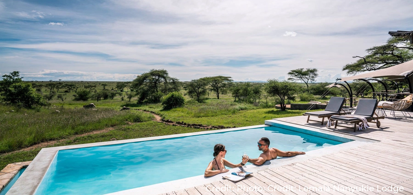 Nanyukie Lodge luxury tented suite in Serengeti Tanzania